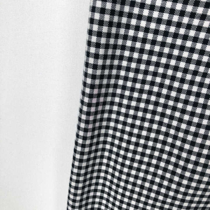 Ralph Lauren POLO RALPH LAUREN CLASSIC FIT Gingham Check Long Sleeve Button-Down Check Shirt, Men's Size XL (approx.) cotton black type Vintage Second Hand