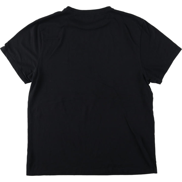THE BEATLES Band T-shirt, Band T, Men's XL size cotton black type Vintage Second Hand