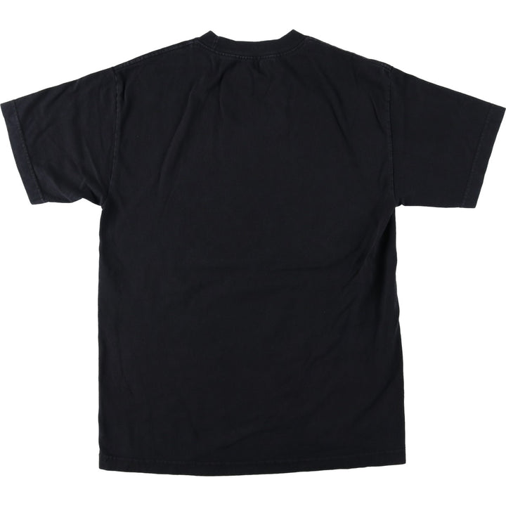 QUEEN Band T-shirt, Men's M size cotton black type Vintage Second Hand
