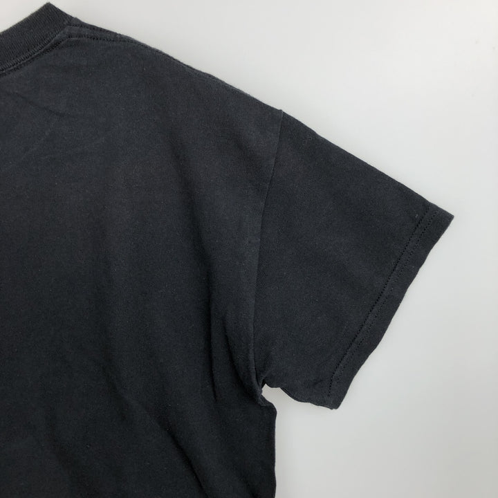 METALLICA Metallica Band T-shirt Band T Men's M size cotton black type Vintage Second Hand