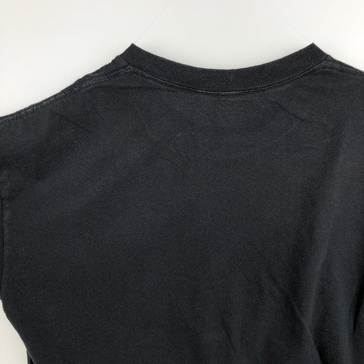 METALLICA Metallica Band T-shirt Band T Men's M size cotton black type Vintage Second Hand