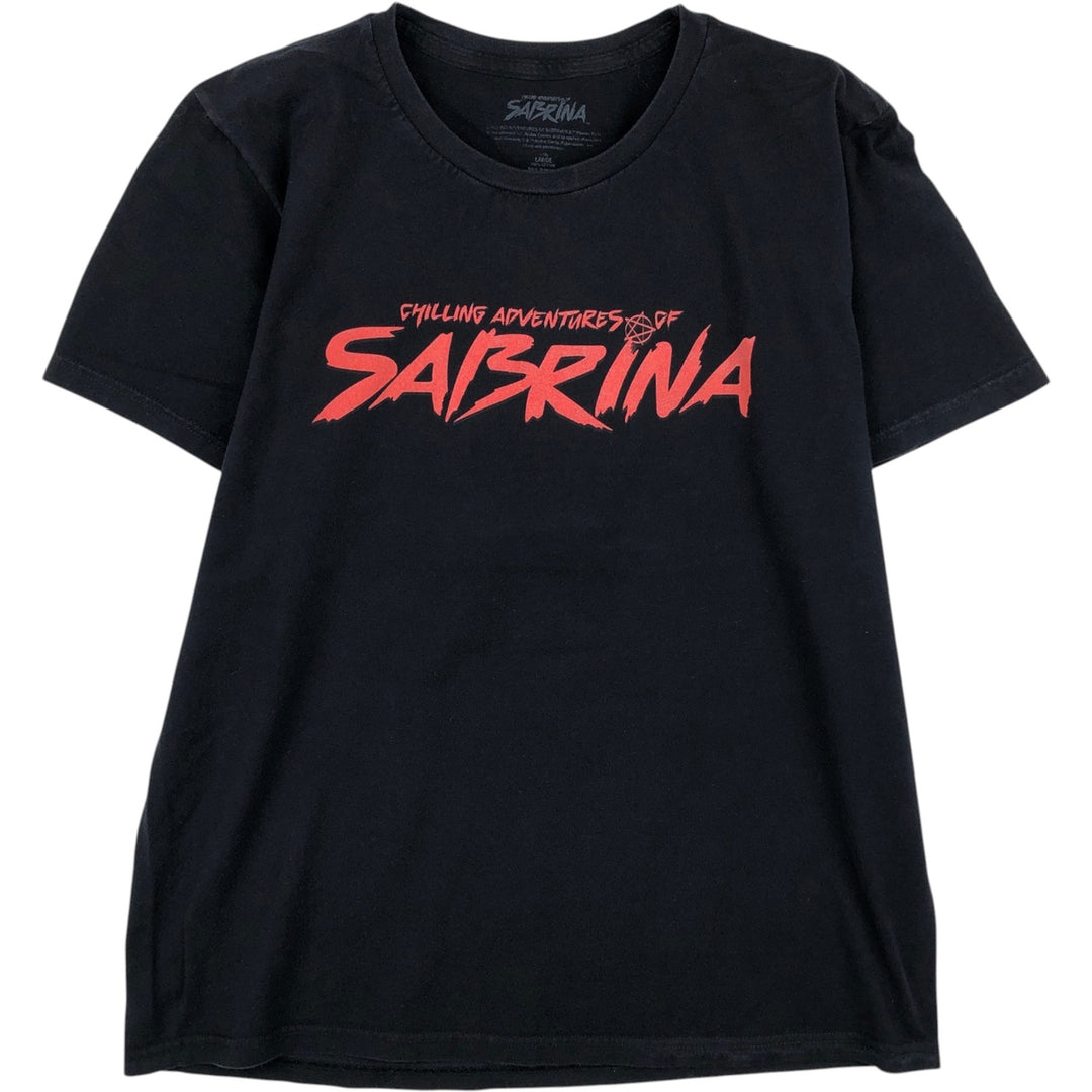 Chilling Adventures of Sabrina Movie T-Shirt (Men's Size L) cotton white type Vintage Second Hand