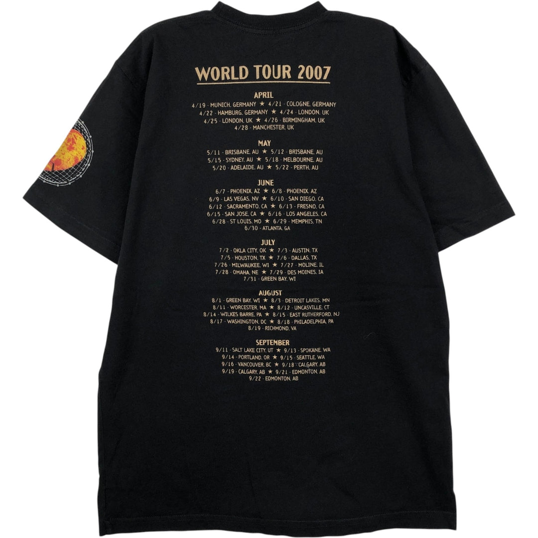 KEITH URBAN Band T-shirt, Made in USA, Men's Size M (approx.) cotton black type Vintage Second Hand