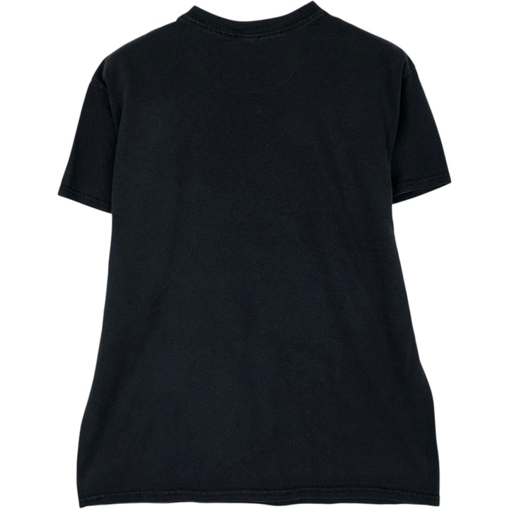 Guns N' Roses Skull Pattern Band T-Shirt (Men's Size S) cotton black type Vintage Second Hand