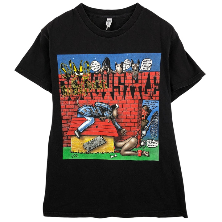 Alstyle Apparel and Activewear SNOOP DOGG Band T-Shirt (Men's Size M) cotton black type Vintage Second Hand