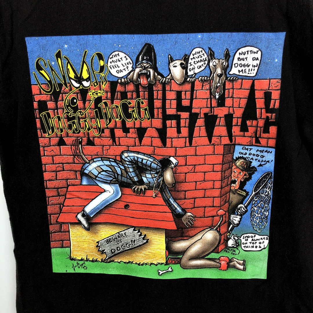 Alstyle Apparel and Activewear SNOOP DOGG Band T-Shirt (Men's Size M) cotton black type Vintage Second Hand
