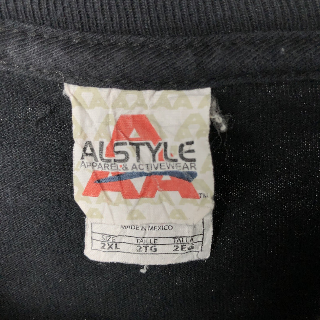 ALSTYLE Danzig Blackest of the Black Tour 2010 Band T-Shirt (Men's XXL equivalent) cotton black type Vintage Second Hand