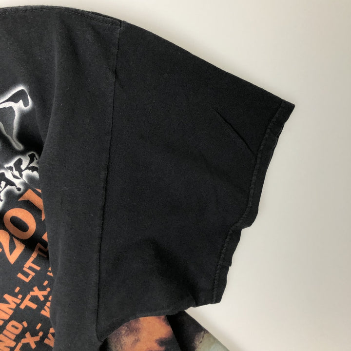 ALSTYLE Danzig Blackest of the Black Tour 2010 Band T-Shirt (Men's XXL equivalent) cotton black type Vintage Second Hand