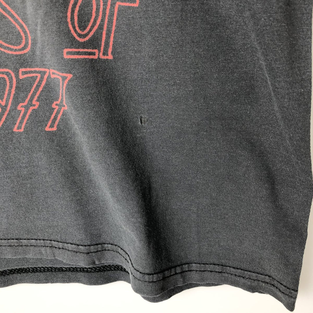 LED ZEPPELIN Led Zeppelin Band T-shirt Band T Men's M size cotton black type Vintage Second Hand