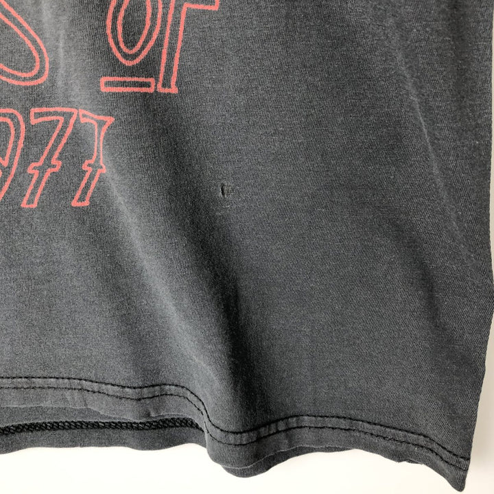 LED ZEPPELIN Led Zeppelin Band T-shirt Band T Men's M size cotton black type Vintage Second Hand
