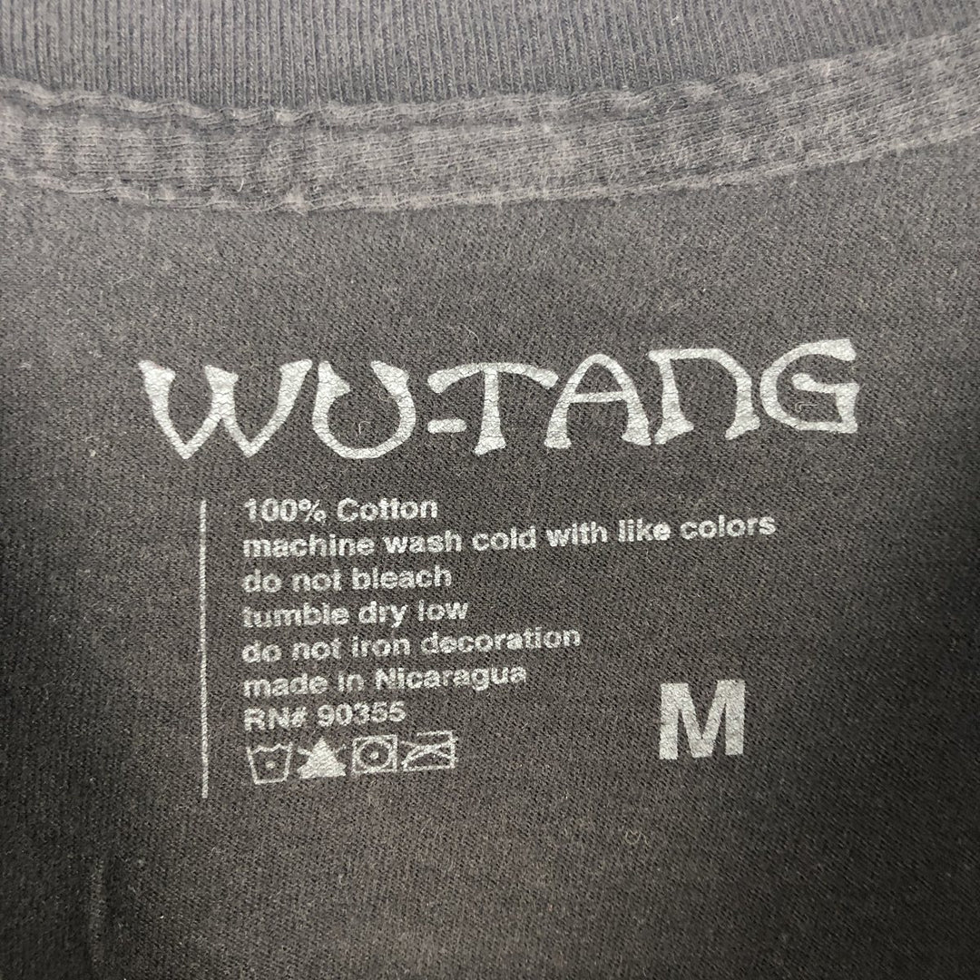 Wu-Tang Clan Rap T-shirt, Men's Size Medium cotton black type Vintage Second Hand