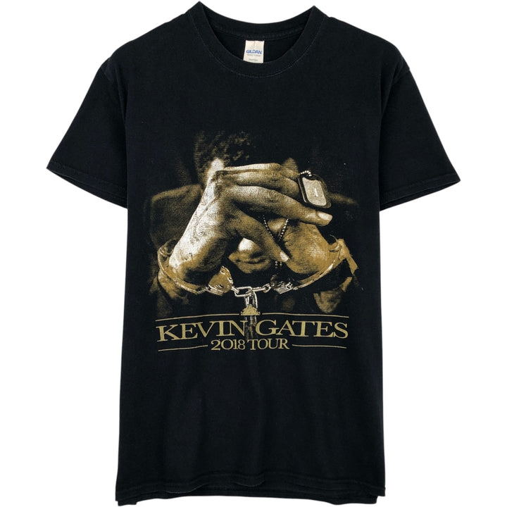 Gildan Kevin Gates Rap T-Shirt (Men's Size M) cotton black type Vintage Second Hand