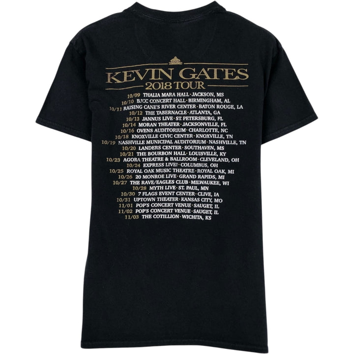 Gildan Kevin Gates Rap T-Shirt (Men's Size M) cotton black type Vintage Second Hand