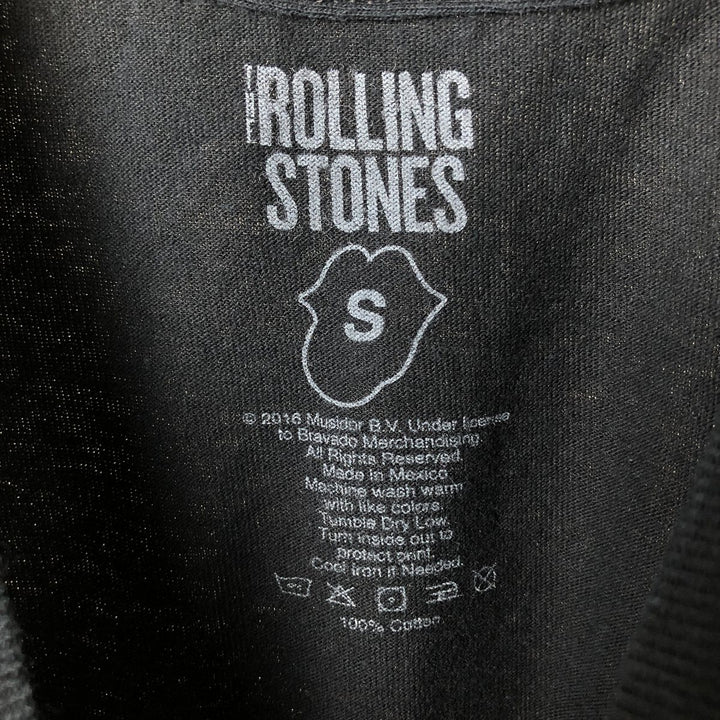 The Rolling Stones Band T-Shirt, Men's Size Small cotton black type Vintage Second Hand