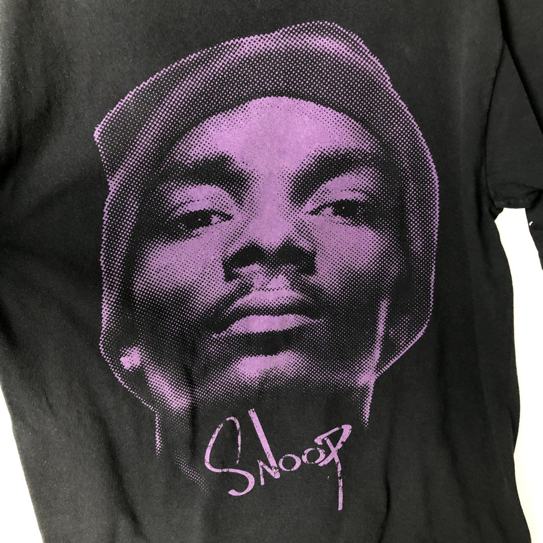 DEATH ROW RECORDS SNOOP DOGG Rap T-Shirt (Men's Size M) cotton black type Vintage Second Hand