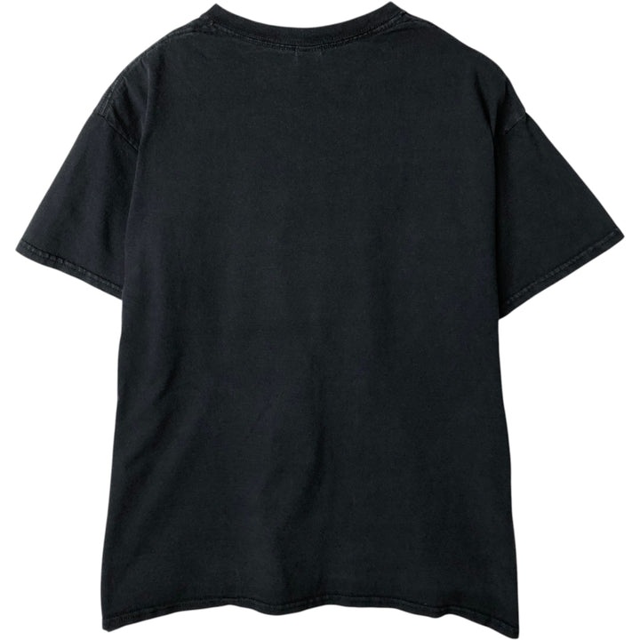 Gildan Ultra Cotton 2-Pac Wrap T-Shirt (Men's Size L) cotton black type Vintage Second Hand