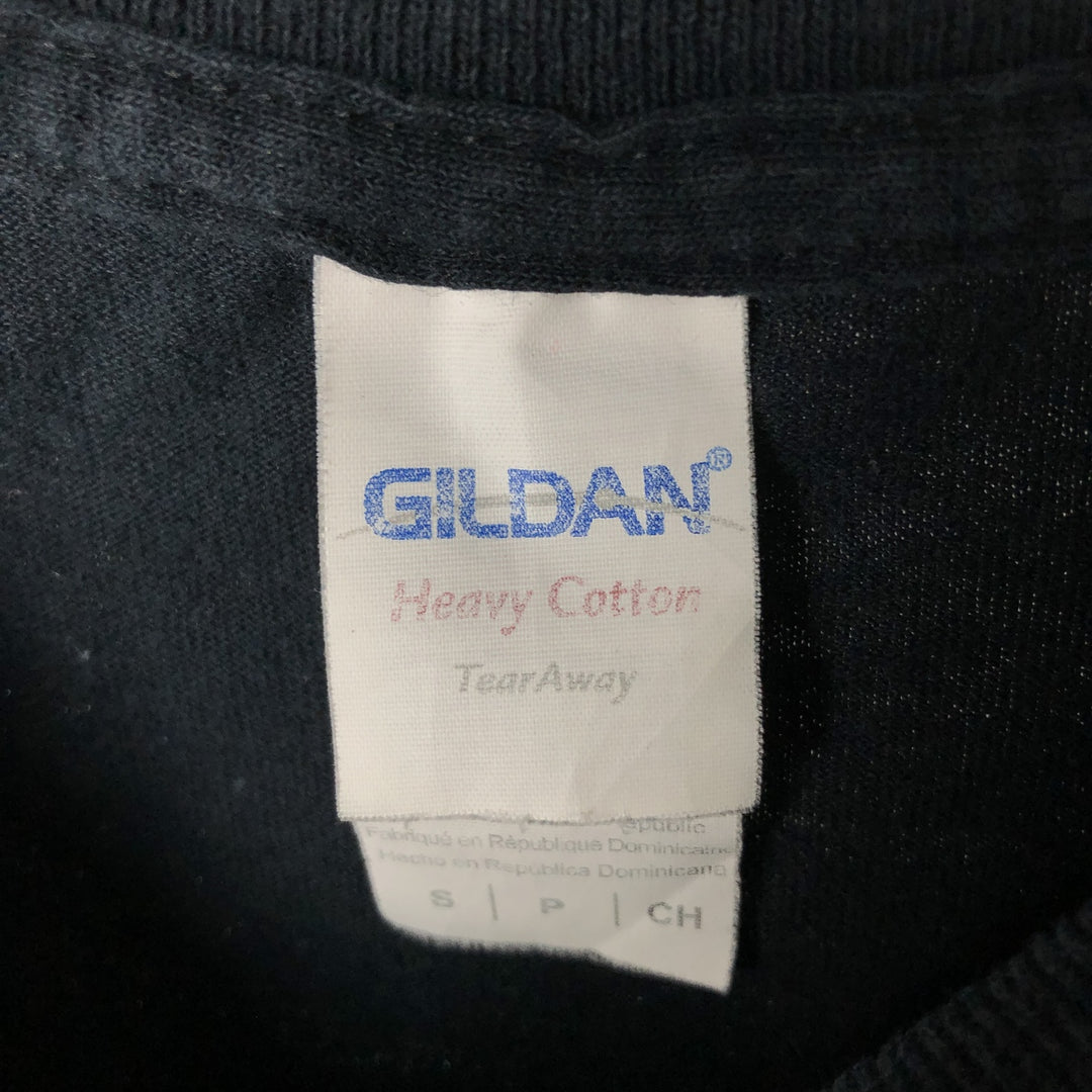 Gildan Heavy Cotton Justin Bieber Band T-Shirt (Men's Size S) cotton black type Vintage Second Hand
