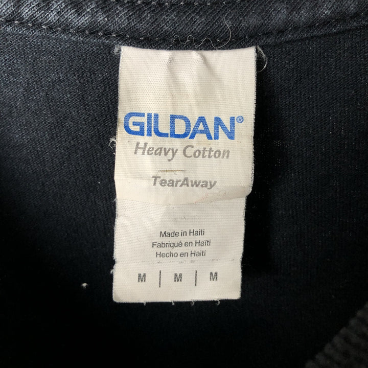 Gildan Heavy Cotton AC cotton black type Vintage Second Hand