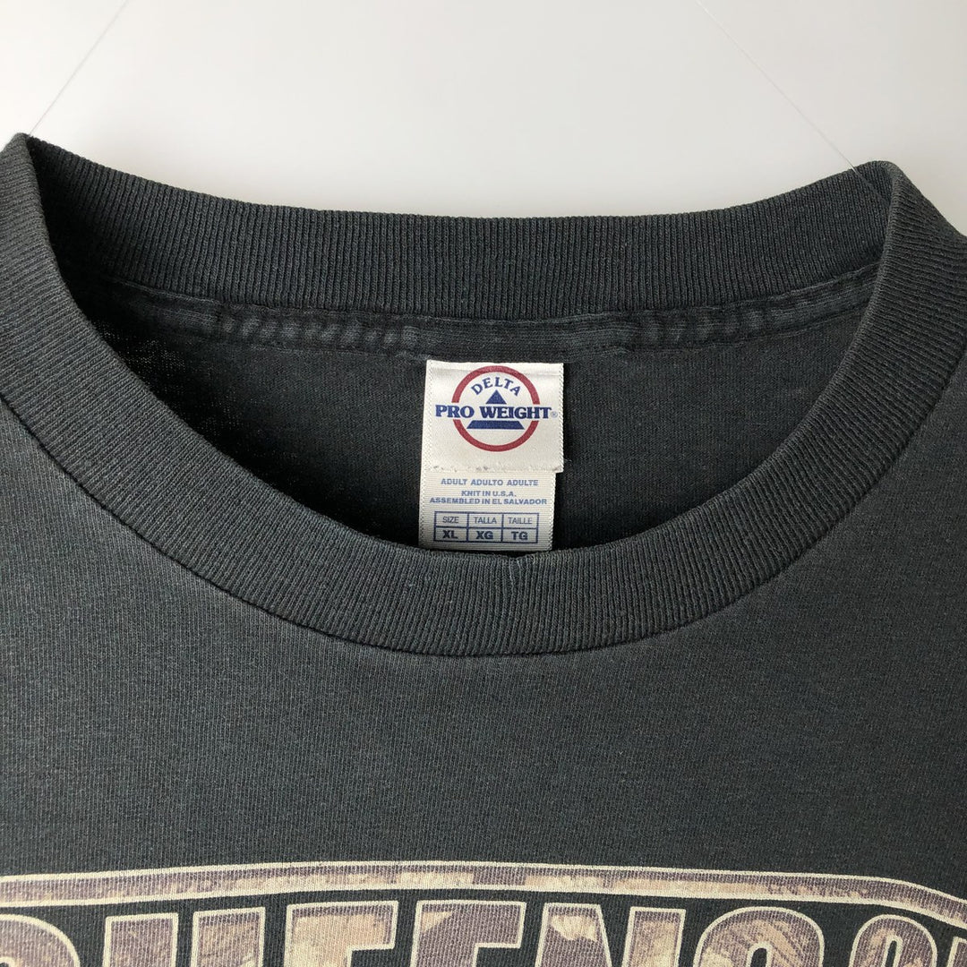 DELTA QUEENS OF THE STONE AGE Band T-Shirt, Made in USA, Men's XL equivalent. cotton black type Vintage Second Hand