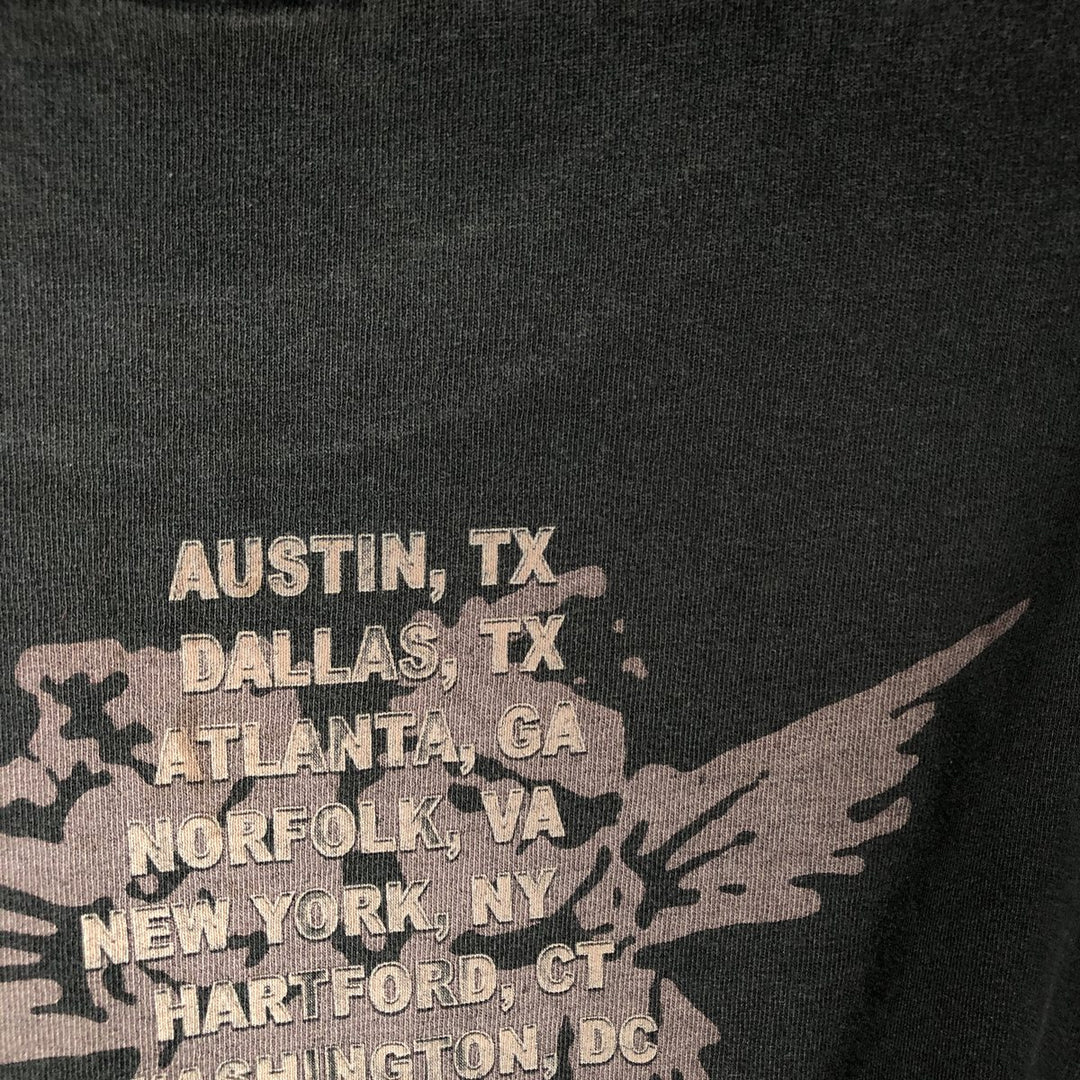 DELTA QUEENS OF THE STONE AGE Band T-Shirt, Made in USA, Men's XL equivalent. cotton black type Vintage Second Hand