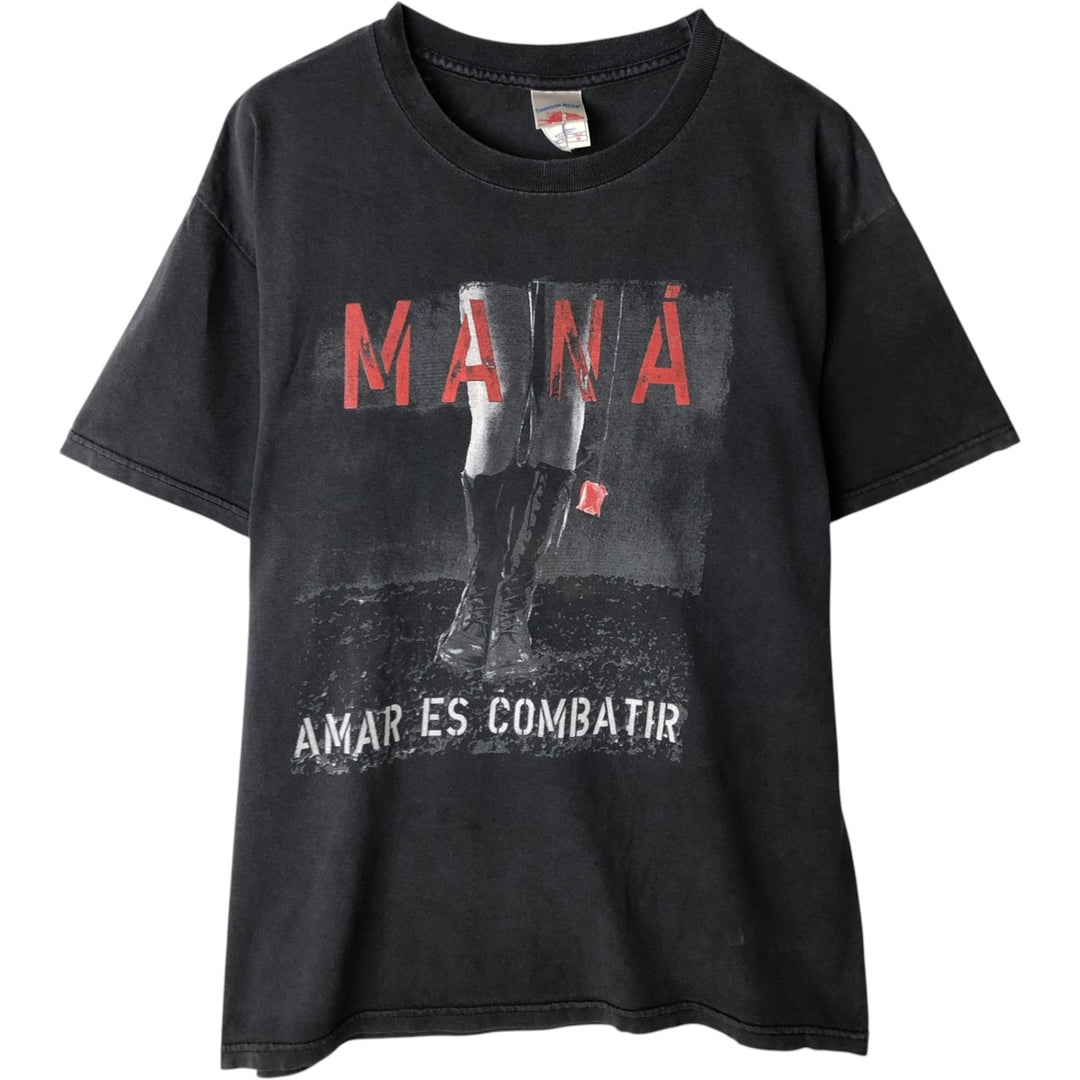 TENNESSEE RIVER Man? Manner Band T-shirt (Men's size L equivalent) cotton black type Vintage Second Hand