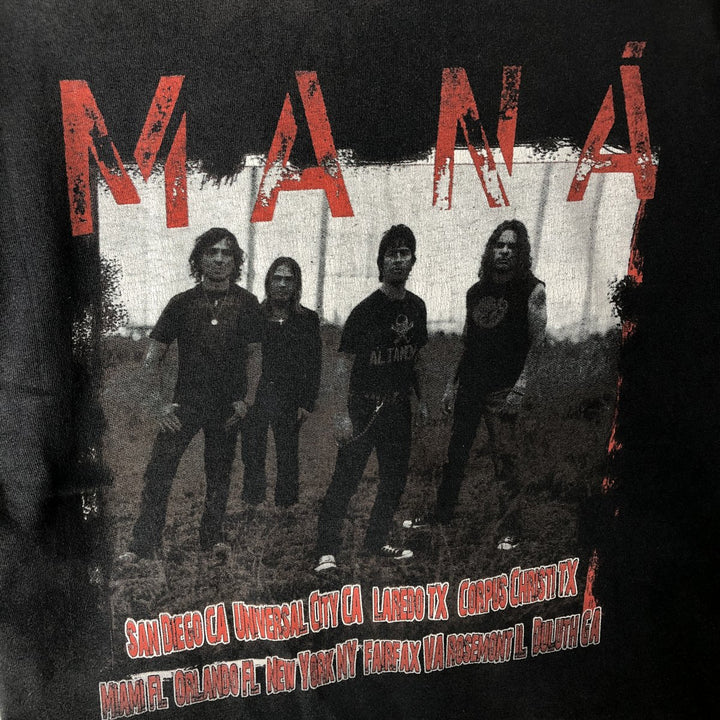 TENNESSEE RIVER Man? Manner Band T-shirt (Men's size L equivalent) cotton black type Vintage Second Hand