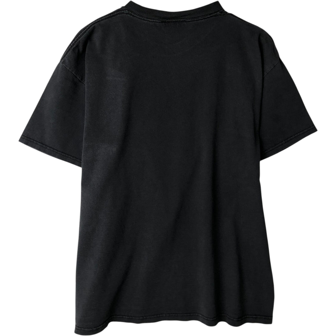ZION BOB MARLEY Bob Marley Band T-shirt Band T Made in USA Men's L size cotton black type Vintage Second Hand