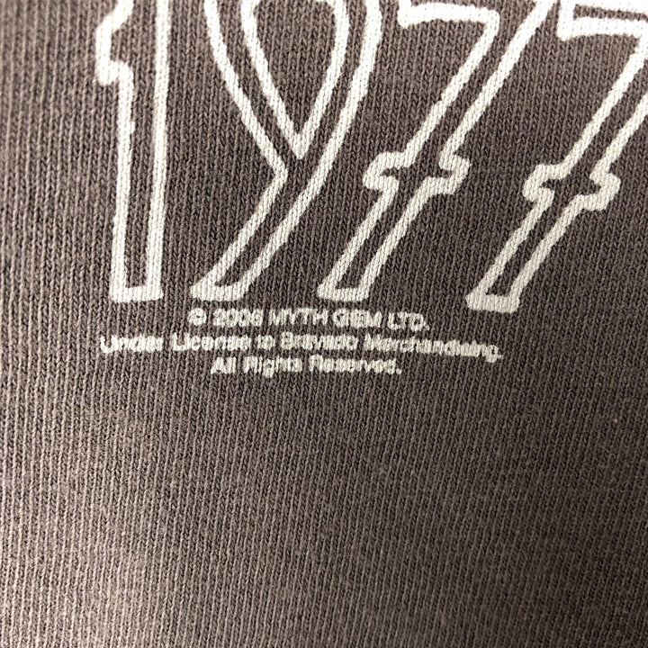 00'S LED ZEPPELIN Led Zeppelin band T-shirt, band T, men's size L cotton Charcoal Vintage Second Hand