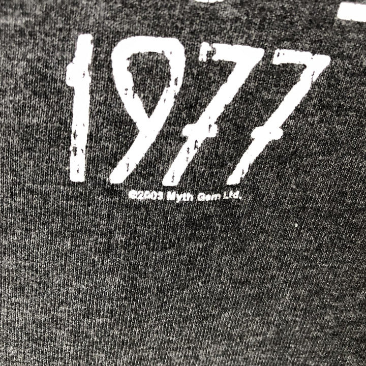 ALSTYLE LED ZEPPELIN Band T-shirt (Men's size L) cotton black type Vintage Second Hand