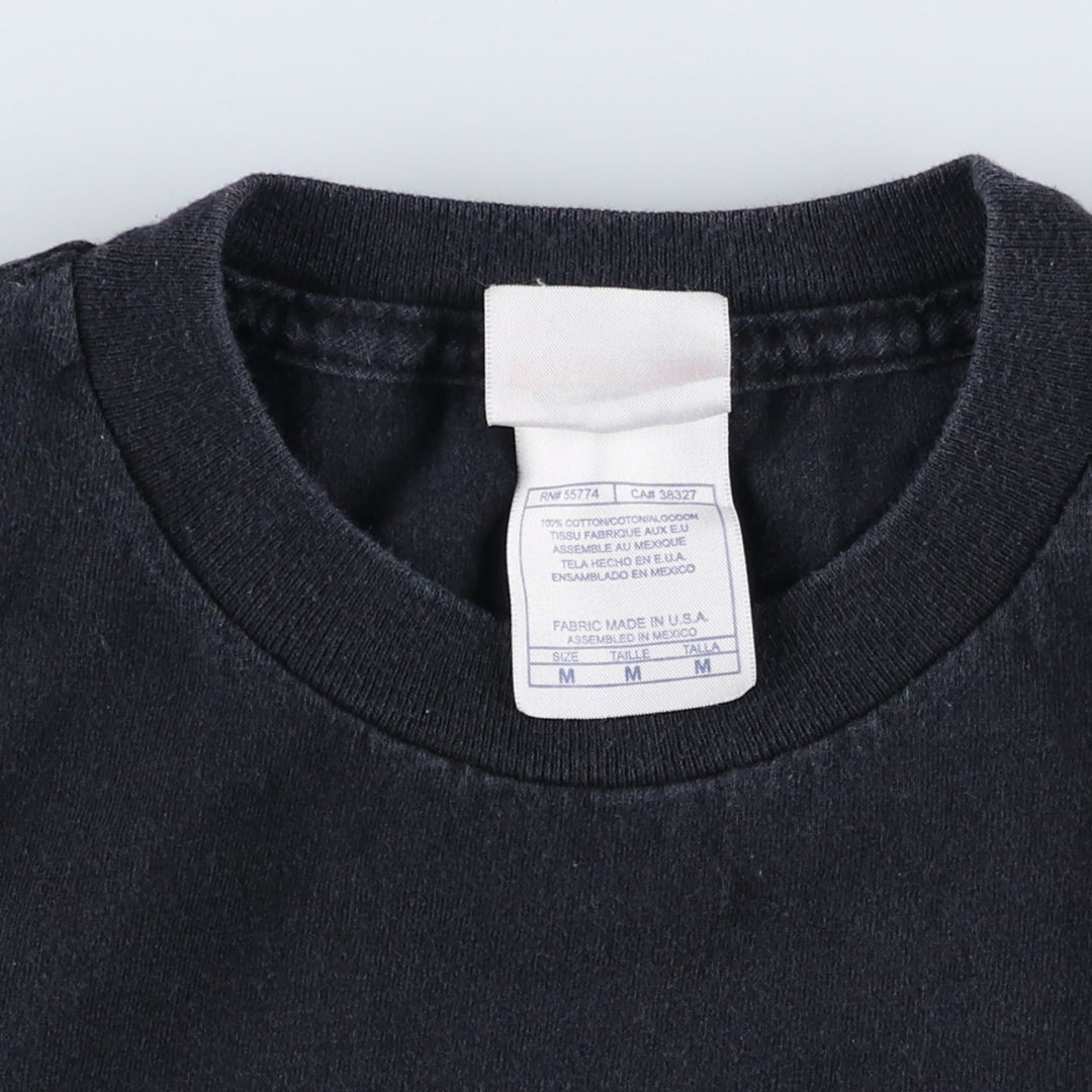 ALSTYLE 311 Band T-shirt (Men's size M equivalent) cotton black type Vintage Second Hand