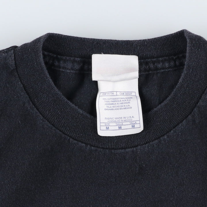 ALSTYLE 311 Band T-shirt (Men's size M equivalent) cotton black type Vintage Second Hand