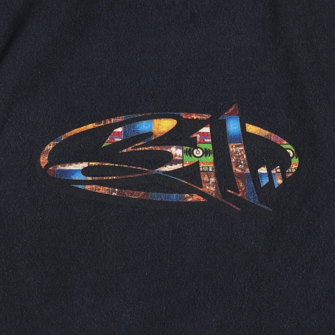 ALSTYLE 311 Band T-shirt (Men's size M equivalent) cotton black type Vintage Second Hand