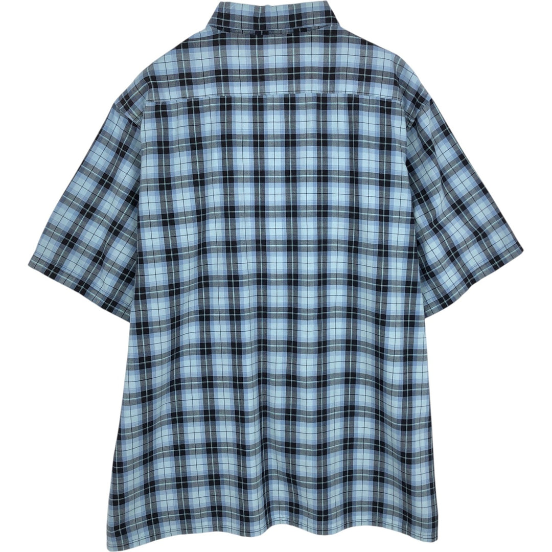 Dickies Short-Sleeve Work Shirt, Men's Size XL (Equivalent), Boxy Shirt cotton Blue type light blue Vintage Second Hand