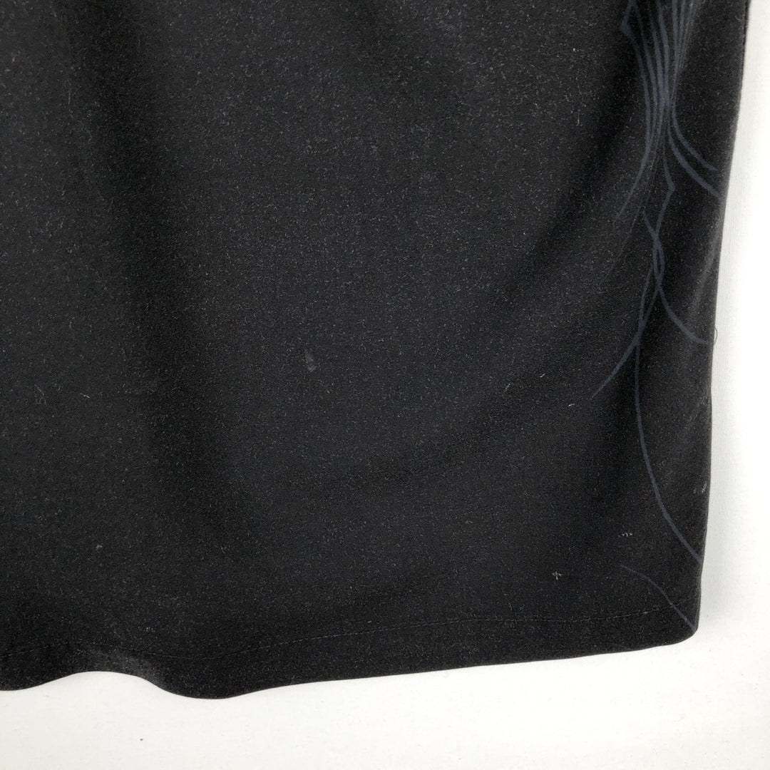 90'S Harley-Davidson Eagle Pattern Short-Sleeve Work Shirt, Boxy Shirt, Men's Size M (Equivalent), Vintage unclear black type Vintage Second Hand