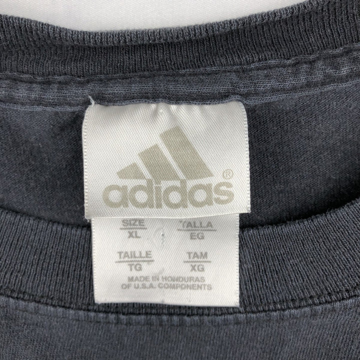 2000'S Adidas MLB New York Mets Long-Sleeve T-Shirt (Men's XL equivalent) cotton black type Vintage Second Hand