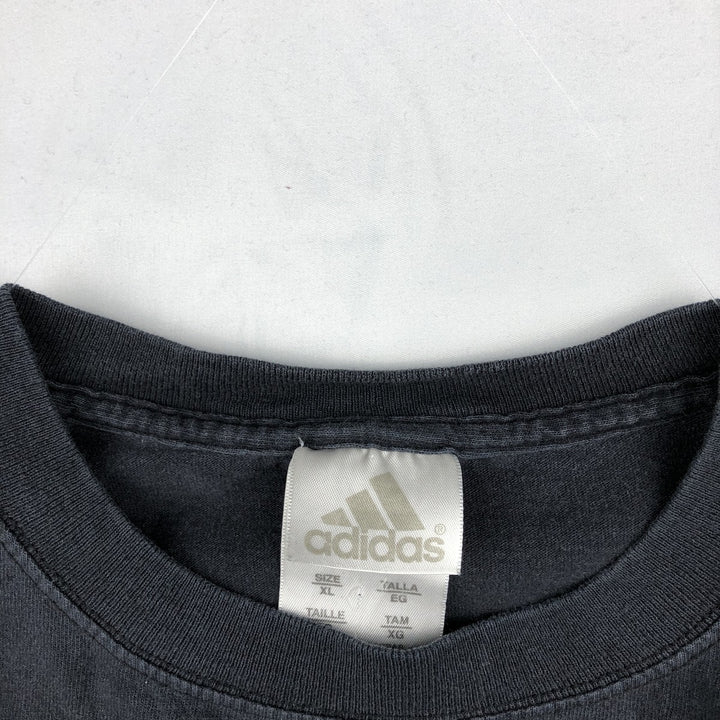 2000'S Adidas MLB New York Mets Long-Sleeve T-Shirt (Men's XL equivalent) cotton black type Vintage Second Hand
