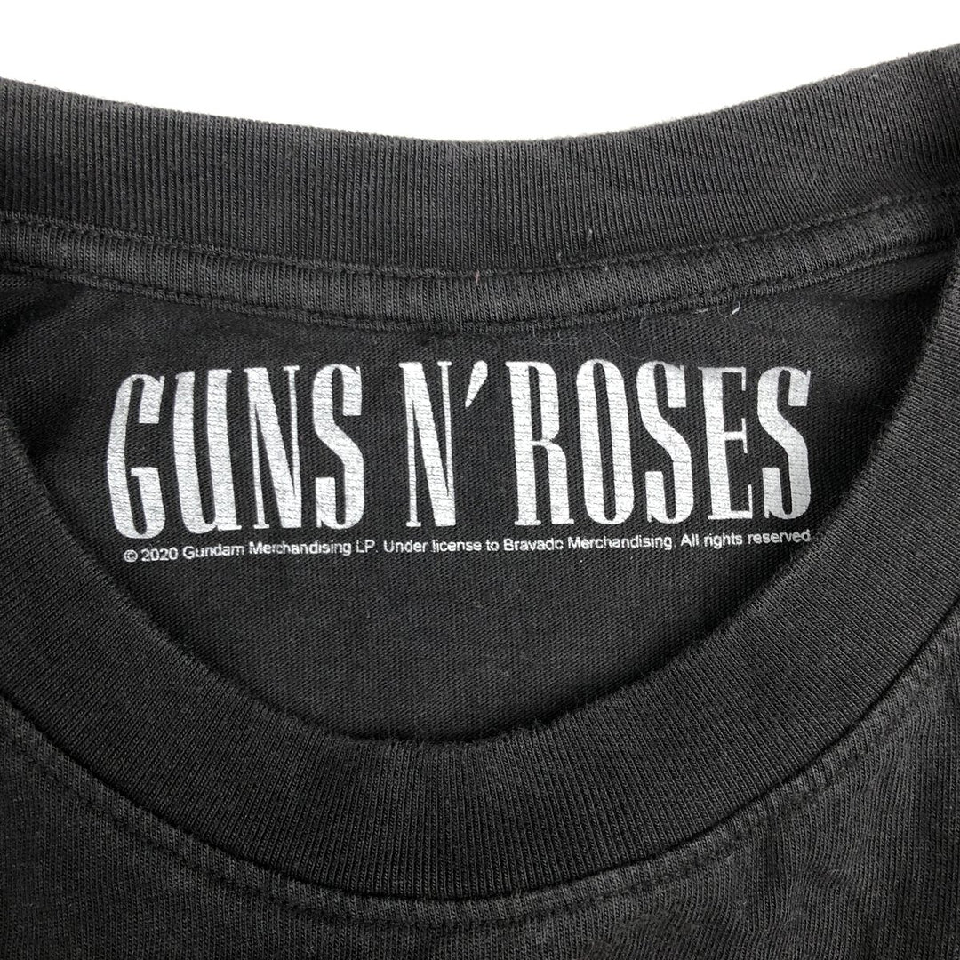 GUNS N' ROSES Guns N' Roses Long Sleeve T-Shirt, Men's Size M unclear black type Vintage Second Hand