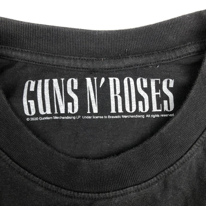 GUNS N' ROSES Guns N' Roses Long Sleeve T-Shirt, Men's Size M unclear black type Vintage Second Hand