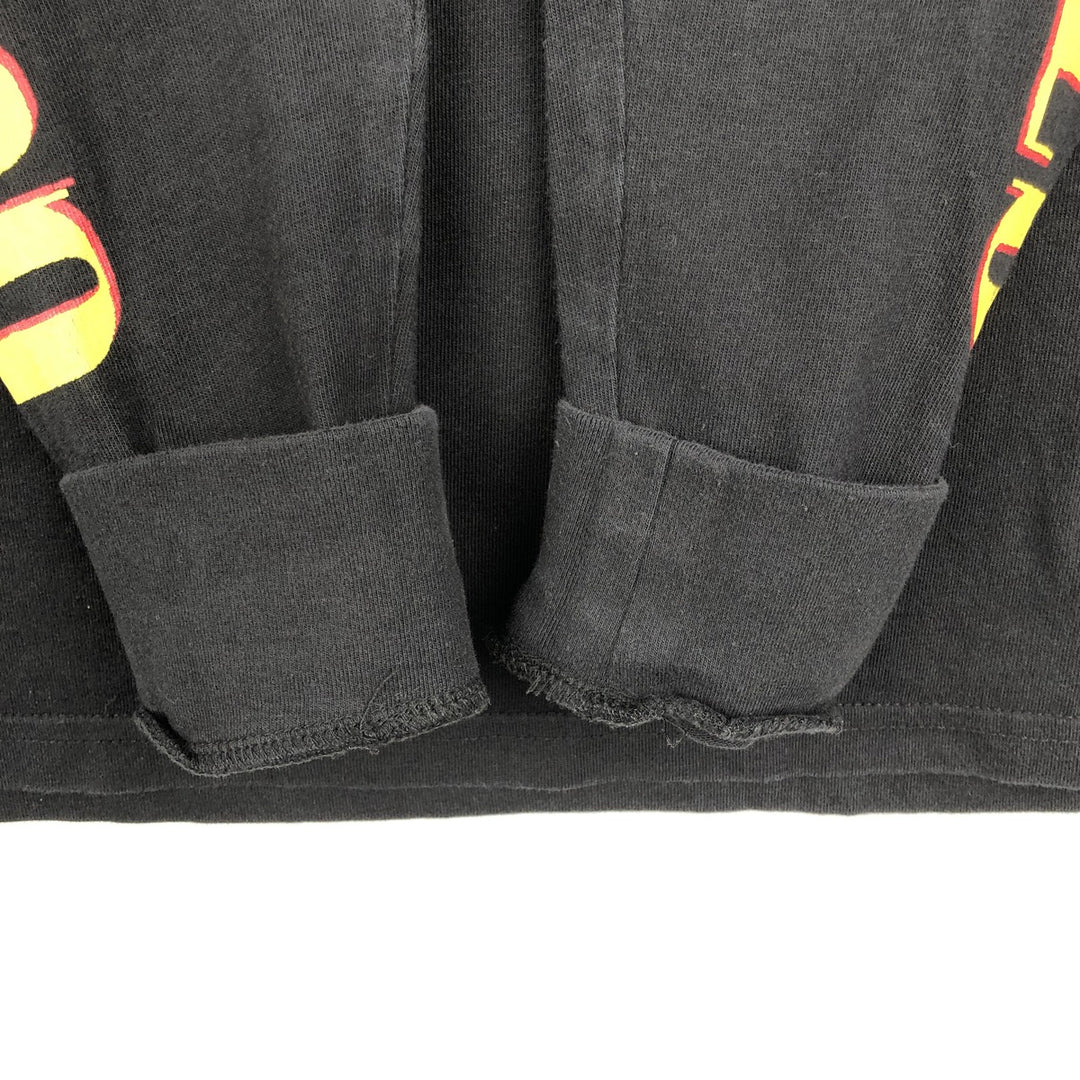 GUNS N' ROSES Guns N' Roses Long Sleeve T-Shirt, Men's Size M unclear black type Vintage Second Hand