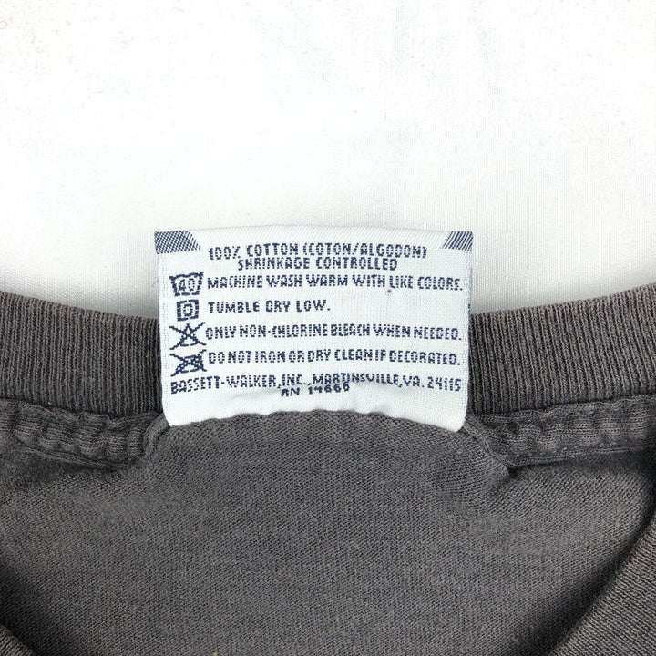 90'S Lee Long-Sleeve T-Shirt, Made in USA, Men's Size L (Equivalent), Vintage cotton gray type Vintage Second Hand