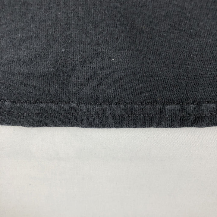 Thrasher Fire Pattern Long Sleeve T-Shirt, Men's Size L cotton black type Vintage Second Hand