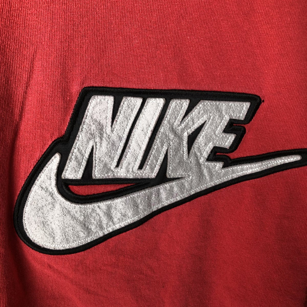 Nike NIKE Long T-shirt Long T Men's XL equivalent cotton red type Vintage Second Hand