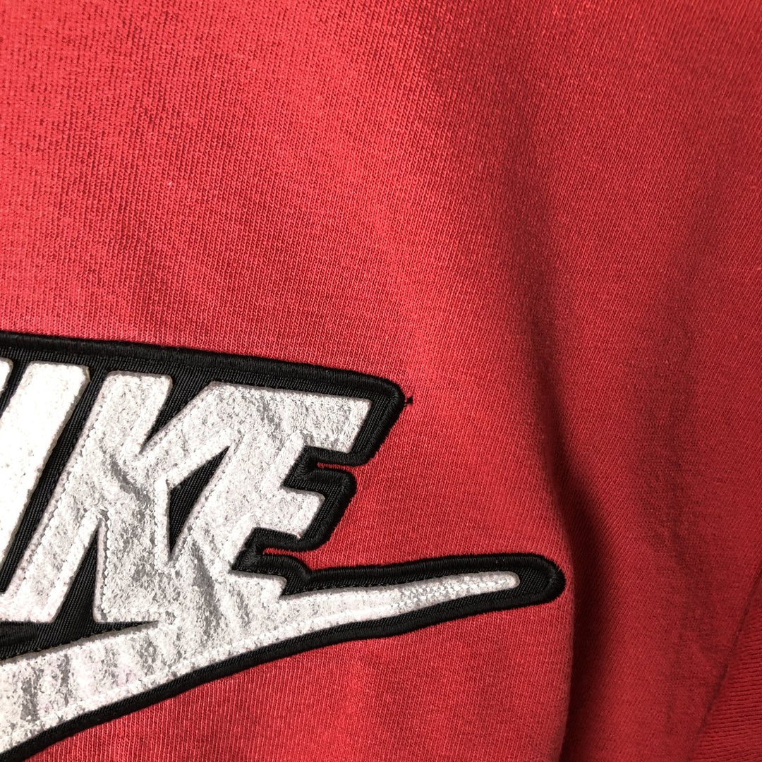 Nike NIKE Long T-shirt Long T Men's XL equivalent cotton red type Vintage Second Hand
