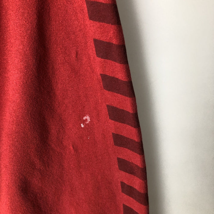 Nike NIKE Long T-shirt Long T Men's XL equivalent cotton red type Vintage Second Hand