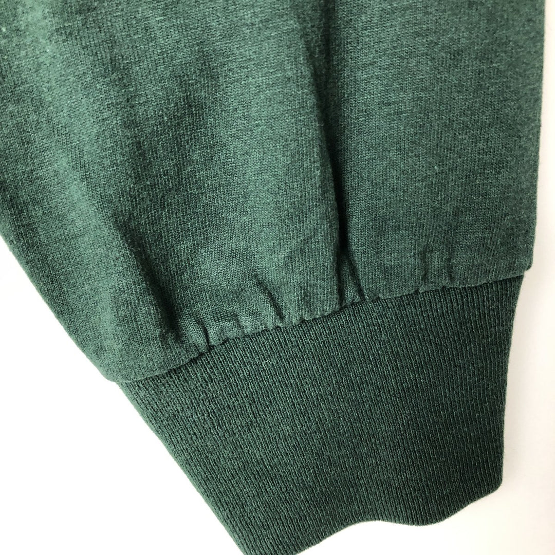 90'S Fruit of the Loom Best Long Sleeve T-Shirt, Made in USA, Men's XL, Vintage cotton green type Vintage Second Hand