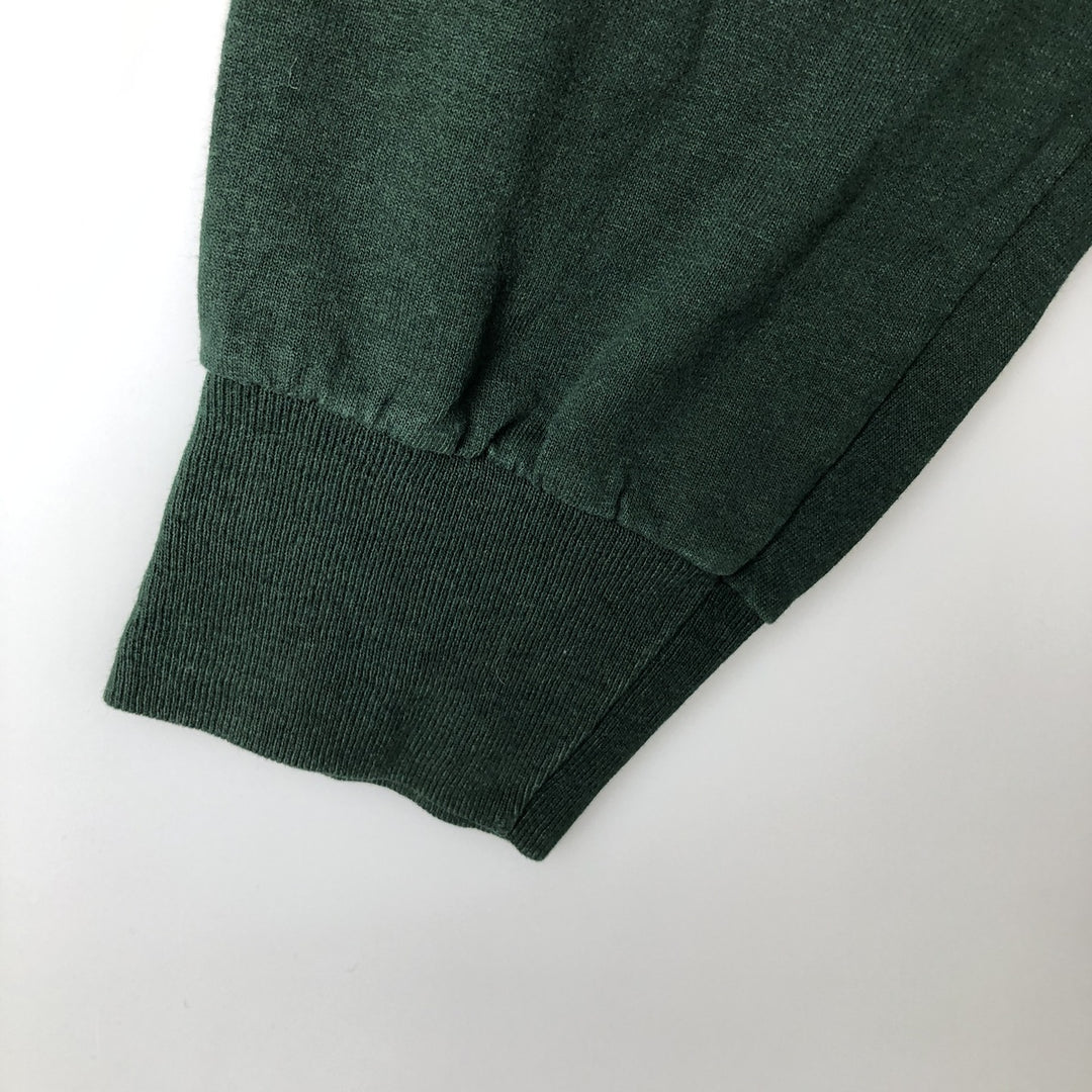 90'S Fruit of the Loom Best Long Sleeve T-Shirt, Made in USA, Men's XL, Vintage cotton green type Vintage Second Hand