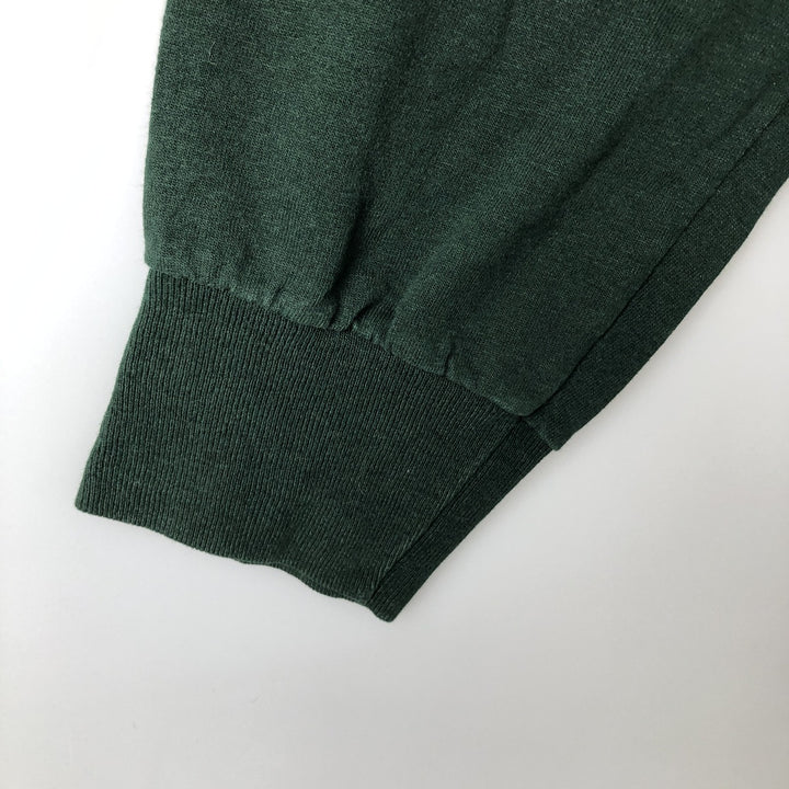 90'S Fruit of the Loom Best Long Sleeve T-Shirt, Made in USA, Men's XL, Vintage cotton green type Vintage Second Hand