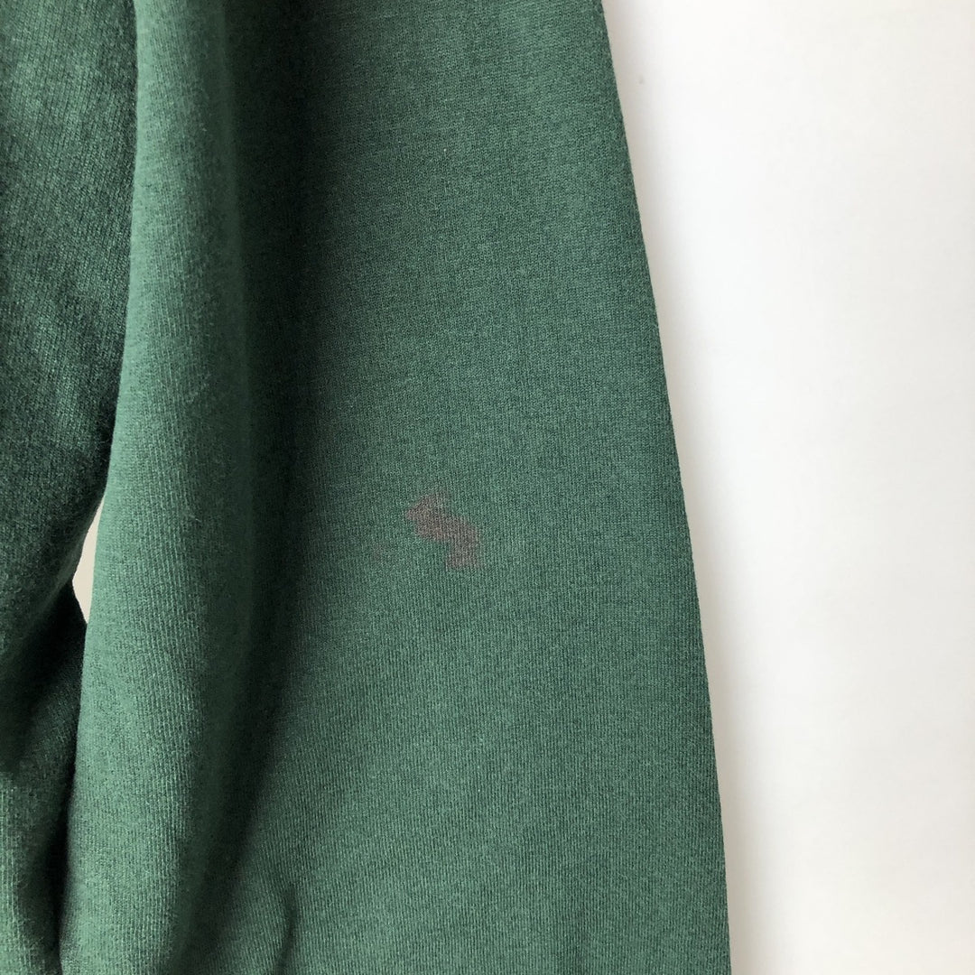 90'S Fruit of the Loom Best Long Sleeve T-Shirt, Made in USA, Men's XL, Vintage cotton green type Vintage Second Hand