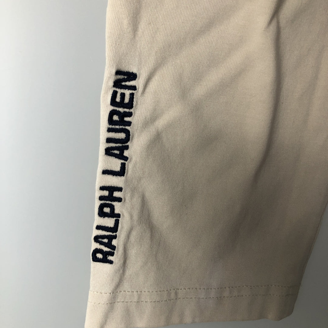 Ralph Lauren Polo Jeans Company long-sleeved T-shirt, men's size L cotton red type Vintage Second Hand