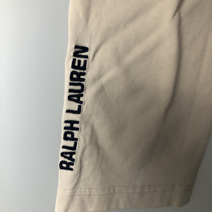Ralph Lauren Polo Jeans Company long-sleeved T-shirt, men's size L cotton red type Vintage Second Hand